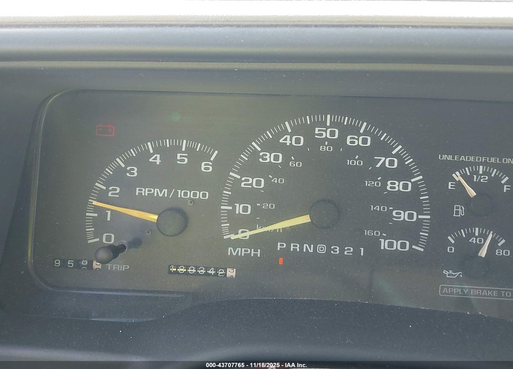 2000 CHEVROLET K2500 VIN: 1GCGK23R2YF424612