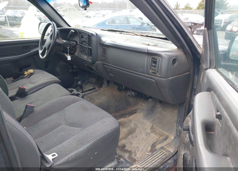 2006 CHEVROLET SILVERADO 1500 WORK TRUCK VIN: 3GCEK14X56G183381