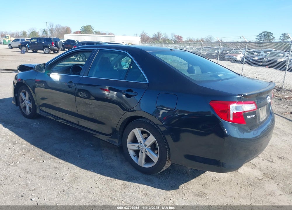 2012 TOYOTA CAMRY SE VIN: 4T1BF1FK2CU094865