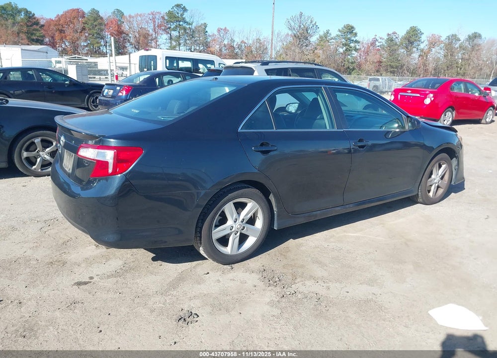 2012 TOYOTA CAMRY SE VIN: 4T1BF1FK2CU094865