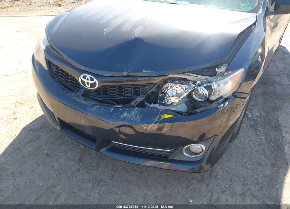 2012 TOYOTA CAMRY SE VIN: 4T1BF1FK2CU094865