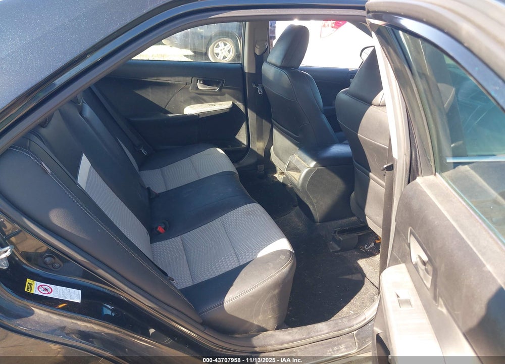 2012 TOYOTA CAMRY SE VIN: 4T1BF1FK2CU094865