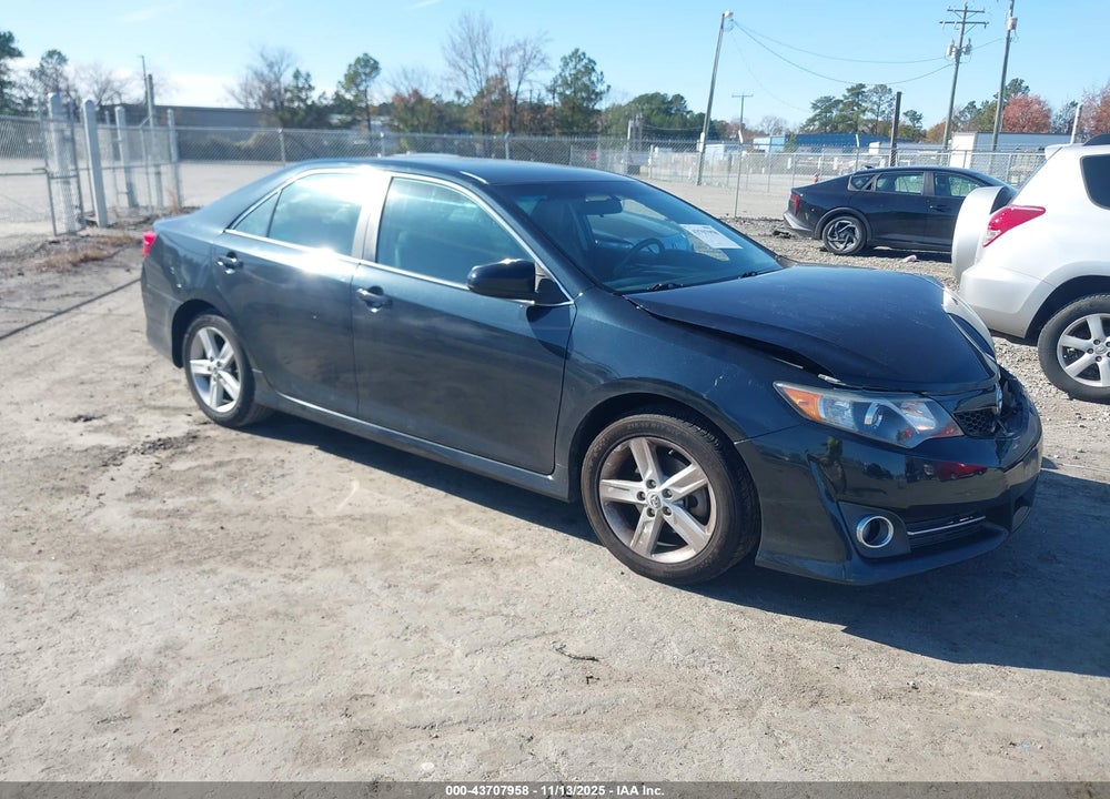 2012 TOYOTA CAMRY SE VIN: 4T1BF1FK2CU094865