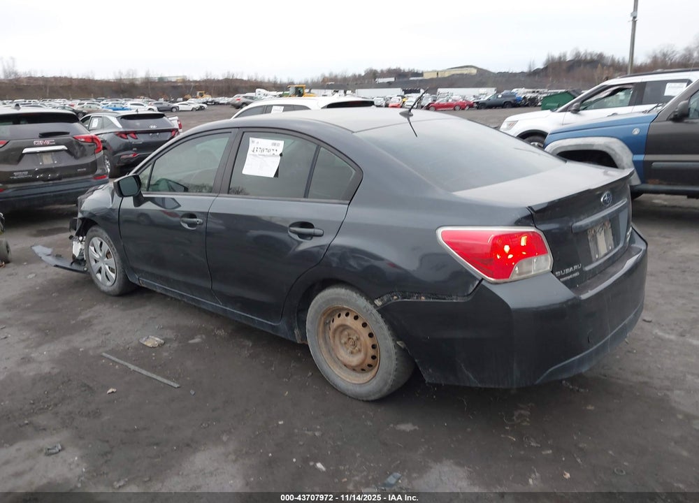 2016 SUBARU IMPREZA 2.0I VIN: JF1GJAA60GH016365