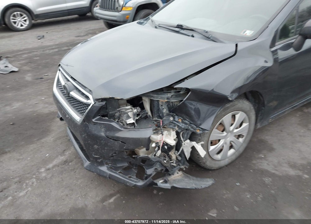 2016 SUBARU IMPREZA 2.0I VIN: JF1GJAA60GH016365