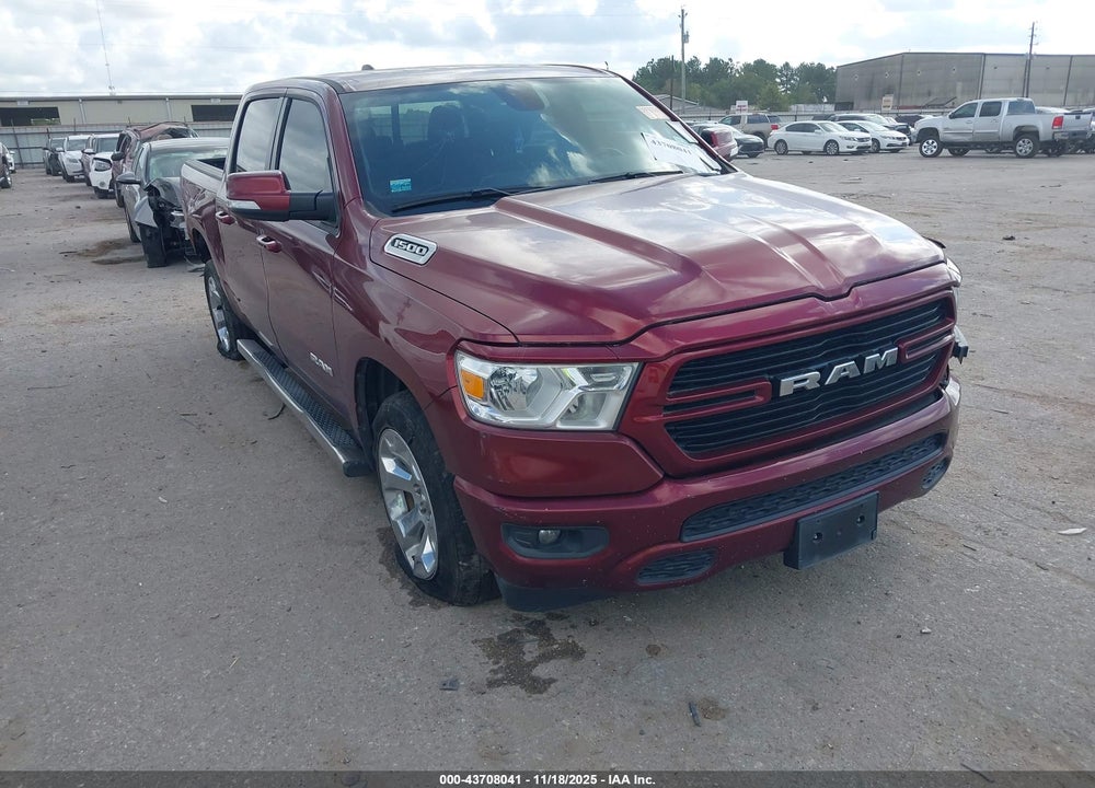 2019 BIG HORN RAM 1500 /LONE STAR  4X2 5'7 BOX VIN: 1C6RREFG1KN666442