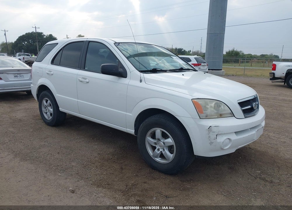 2006 KIA SORENTO VIN: KNDJD733865535063