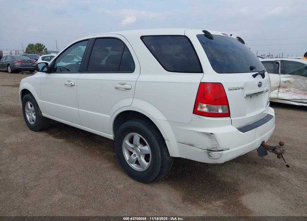 2006 KIA SORENTO VIN: KNDJD733865535063