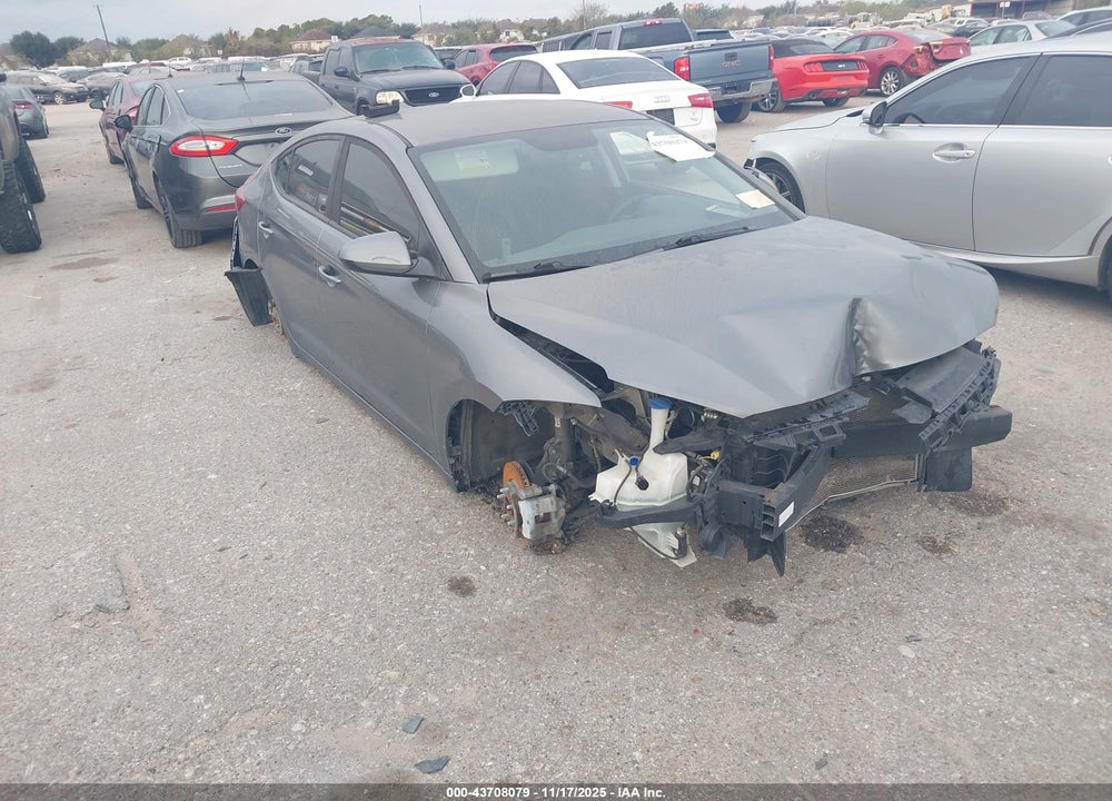 2018 HYUNDAI ELANTRA SEL VIN: 5NPD84LF6JH339674