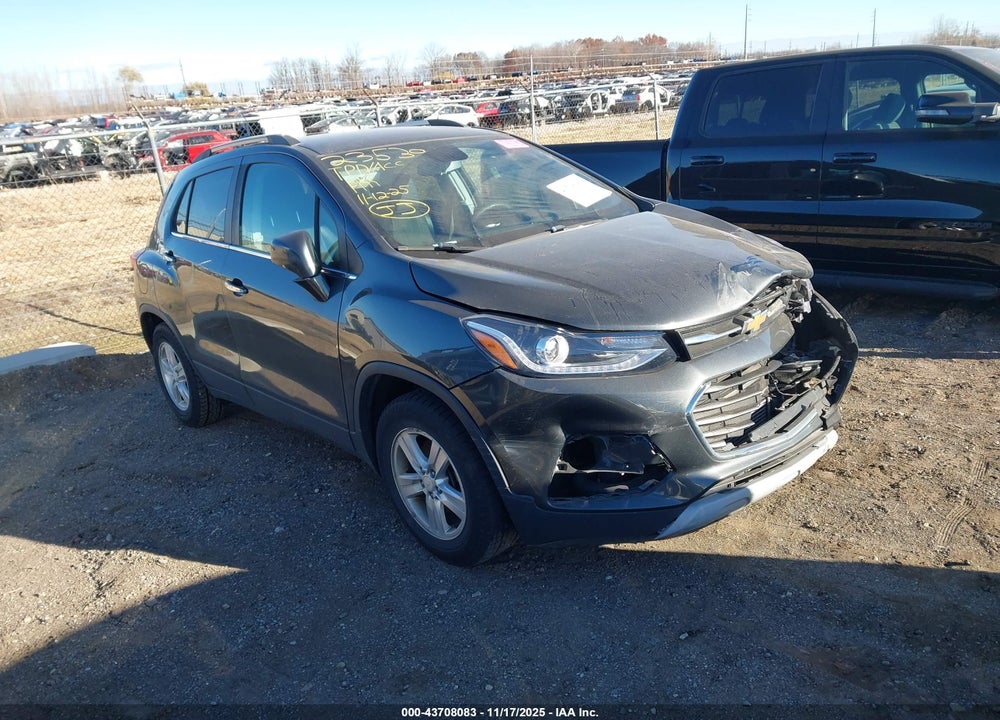 2019 CHEVROLET TRAX LT VIN: 3GNCJLSB3KL326883