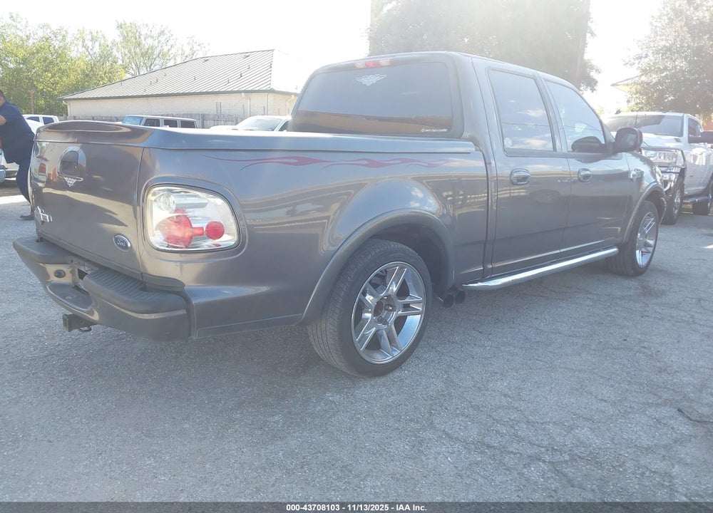 2002 FORD F-150 HARLEY-DAVIDSON VIN: 1FTRW07372KC23567
