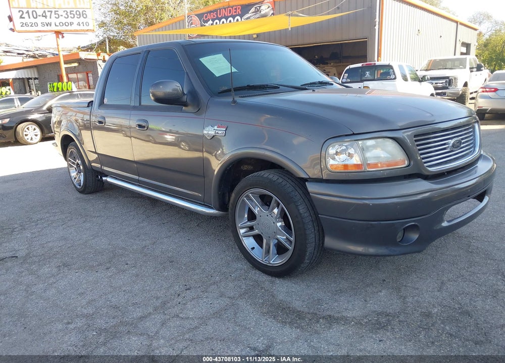 2002 FORD F-150 HARLEY-DAVIDSON VIN: 1FTRW07372KC23567