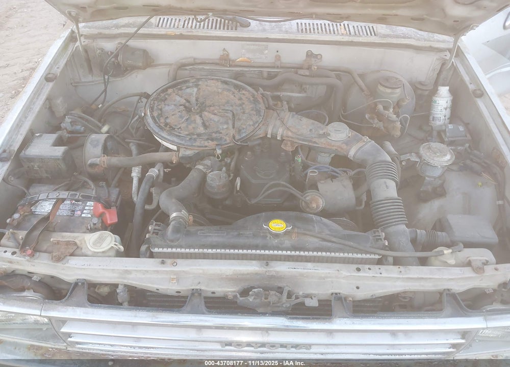 1988 TOYOTA PICKUP XTRACAB RN70 DLX VIN: JT4RN70DXJ0051625