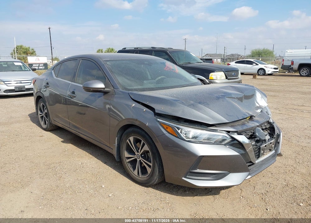 2020 NISSAN SENTRA SV XTRONIC CVT VIN: 3N1AB8CV6LY302233