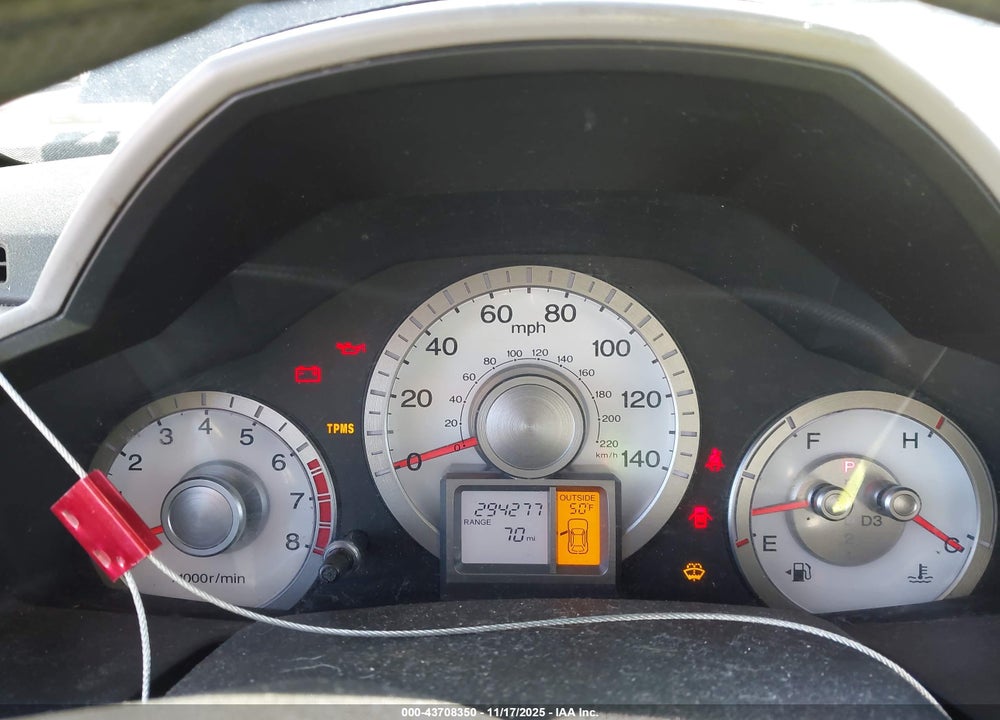 2011 HONDA PILOT EX-L VIN: 5FNYF4H5XBB073793