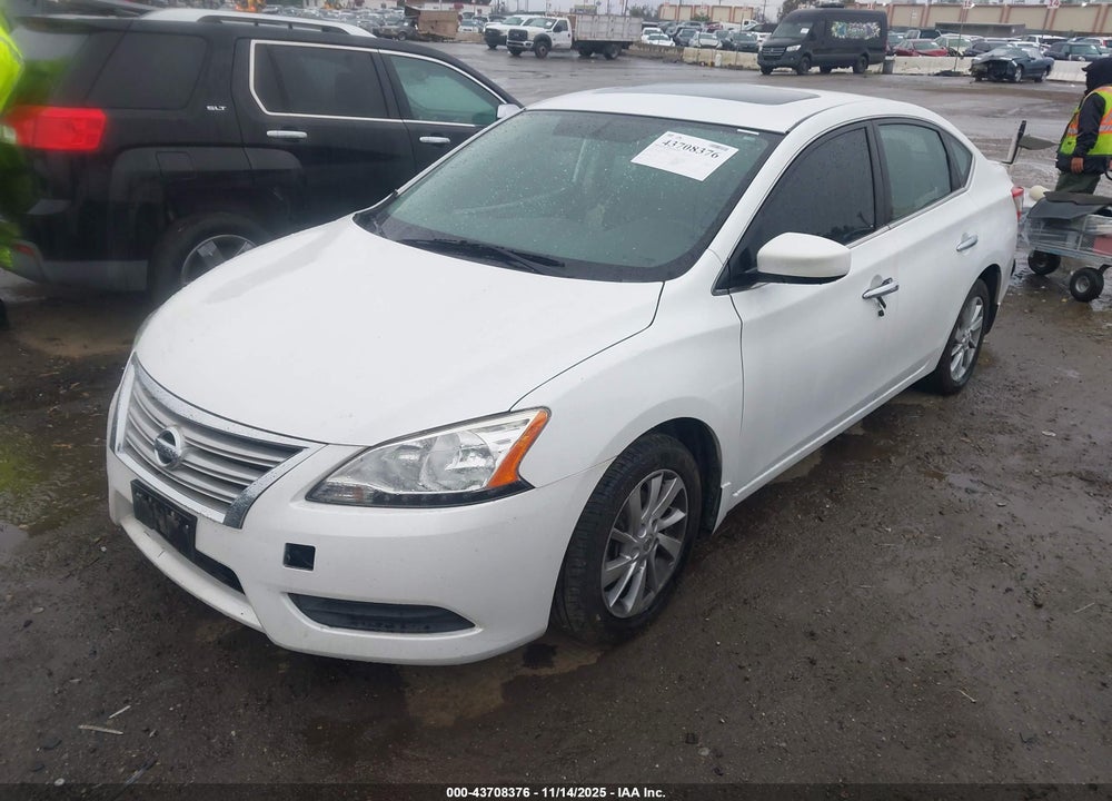 2015 NISSAN SENTRA SV VIN: 3N1AB7AP4FY233559