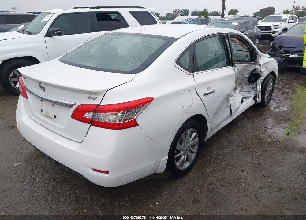 2015 NISSAN SENTRA SV VIN: 3N1AB7AP4FY233559