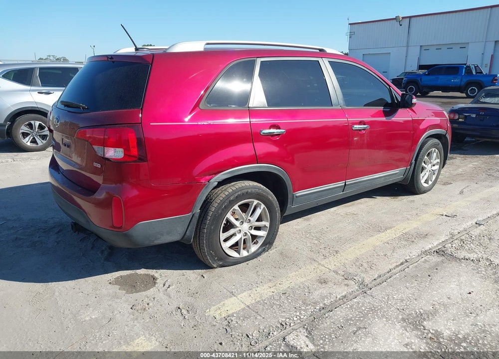 2015 KIA SORENTO LX VIN: 5XYKT4A68FG592924