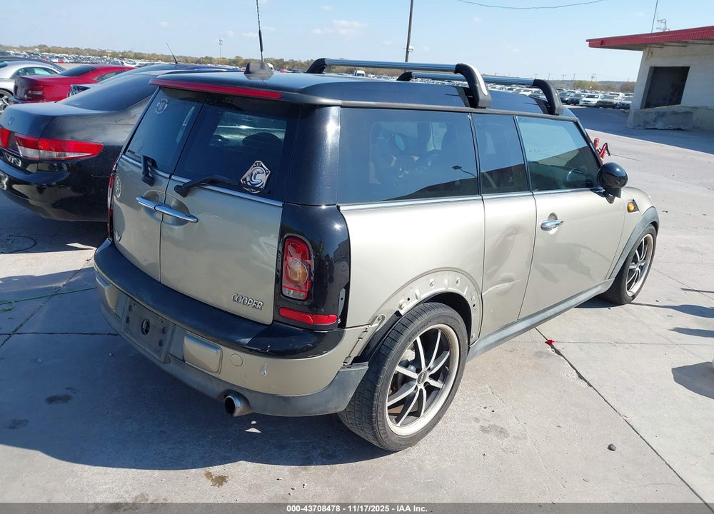 2008 MINI COOPER CLUBMAN VIN: WMWML33578TN67797
