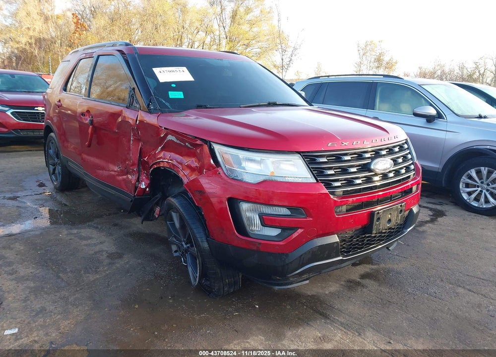 2017 FORD EXPLORER XLT VIN: 1FM5K8D80HGD46238