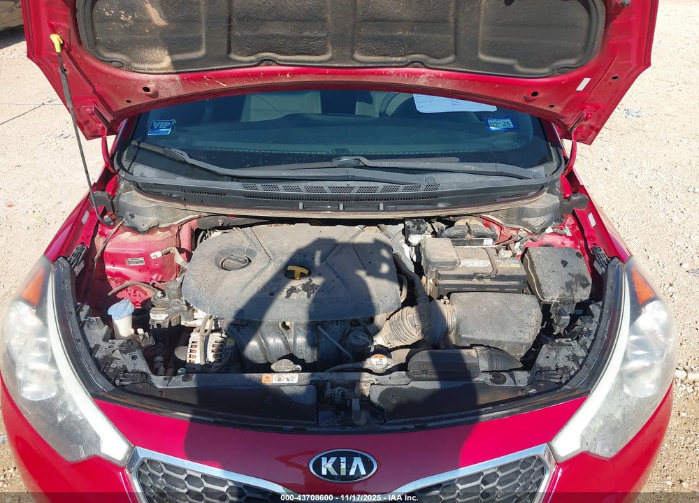 2016 KIA FORTE LX VIN: KNAFK4A66G5610039