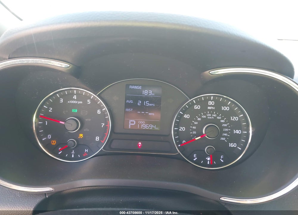 2016 KIA FORTE LX VIN: KNAFK4A66G5610039