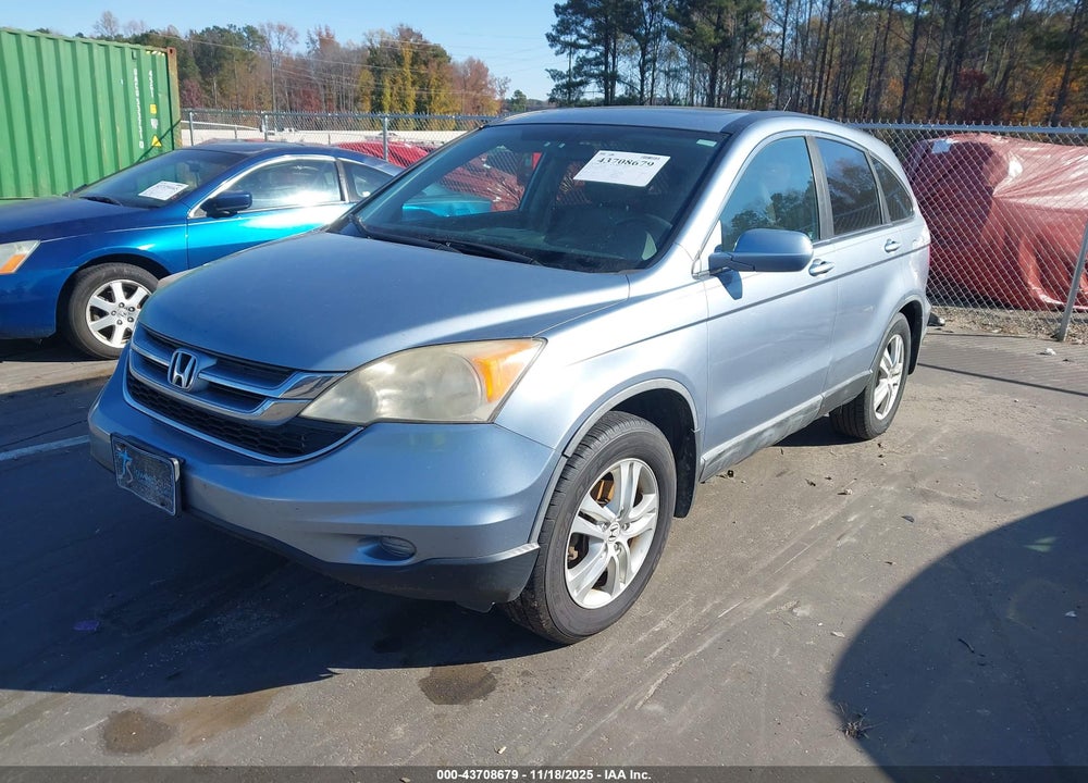 2011 HONDA CR-V EX-L VIN: 5J6RE3H75BL040212