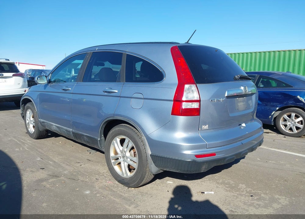 2011 HONDA CR-V EX-L VIN: 5J6RE3H75BL040212