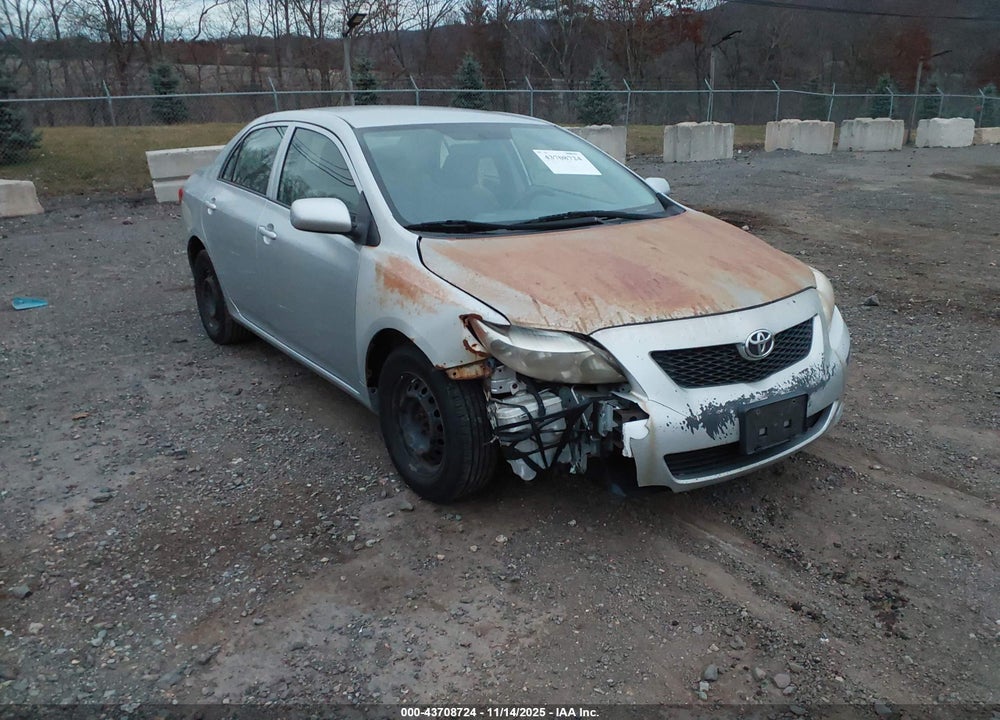 2009 TOYOTA COROLLA LE VIN: JTDBL40E59J042500
