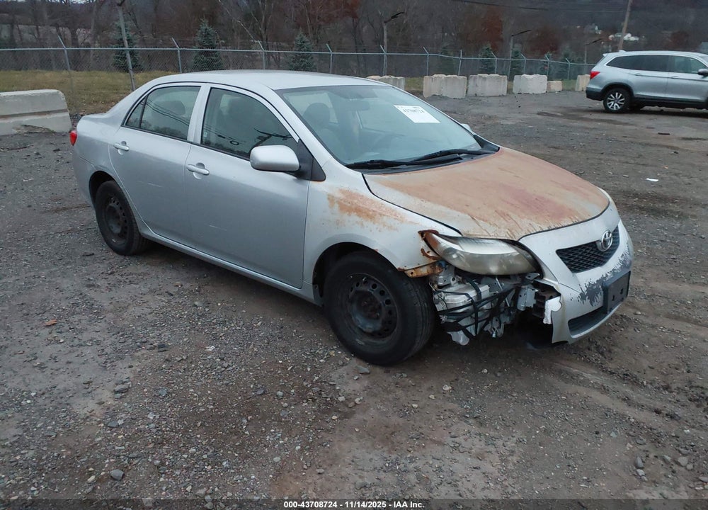 2009 TOYOTA COROLLA LE VIN: JTDBL40E59J042500