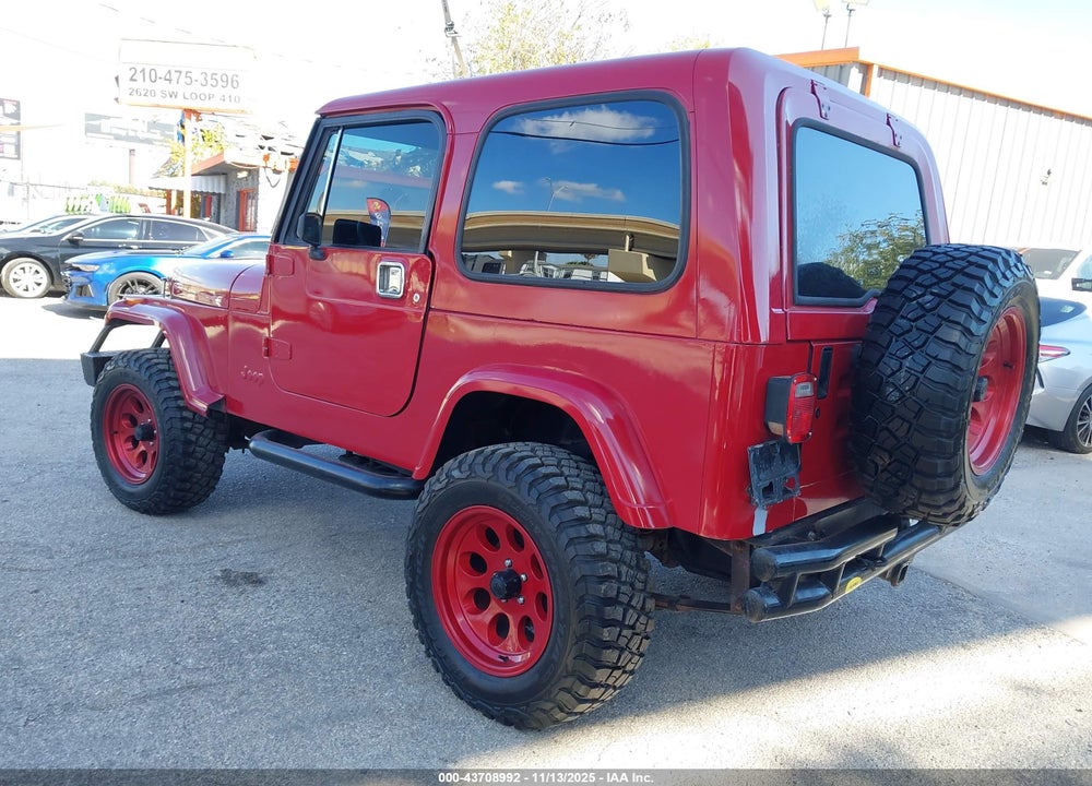 1987 JEEP WRANGLER / VIN: 2BCCL8115HB509104