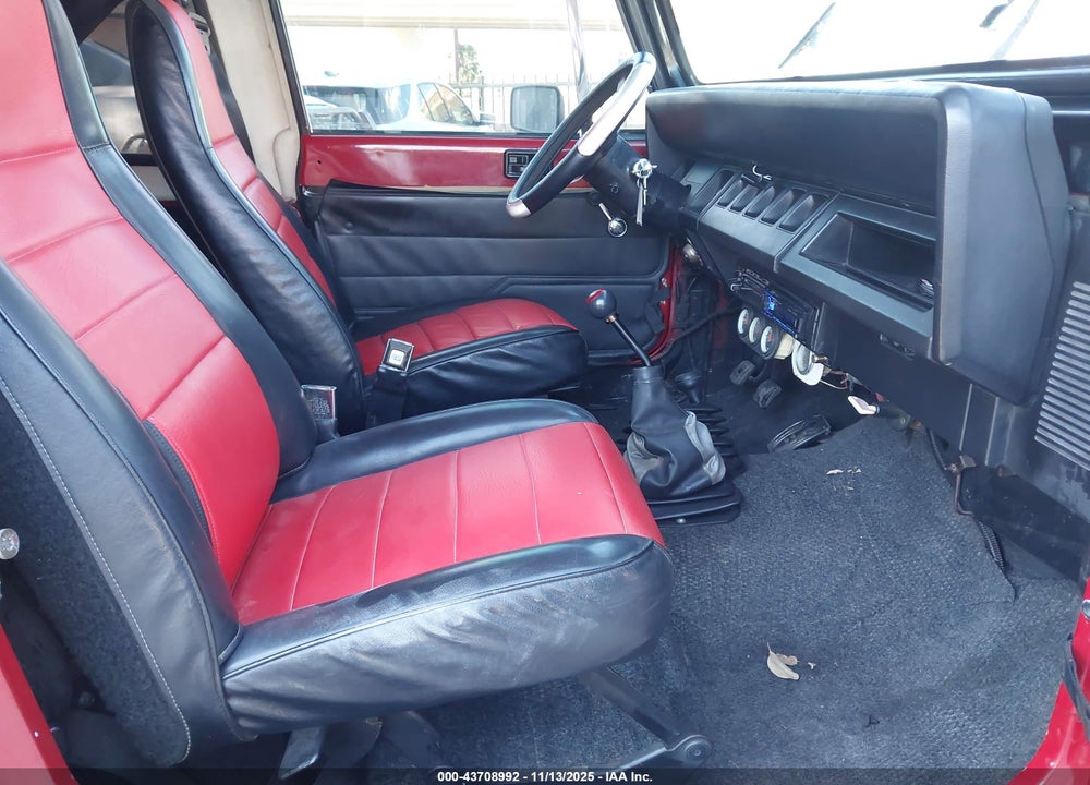 1987 JEEP WRANGLER / VIN: 2BCCL8115HB509104