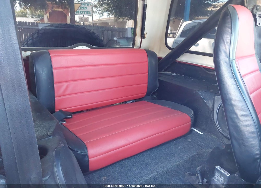 1987 JEEP WRANGLER / VIN: 2BCCL8115HB509104