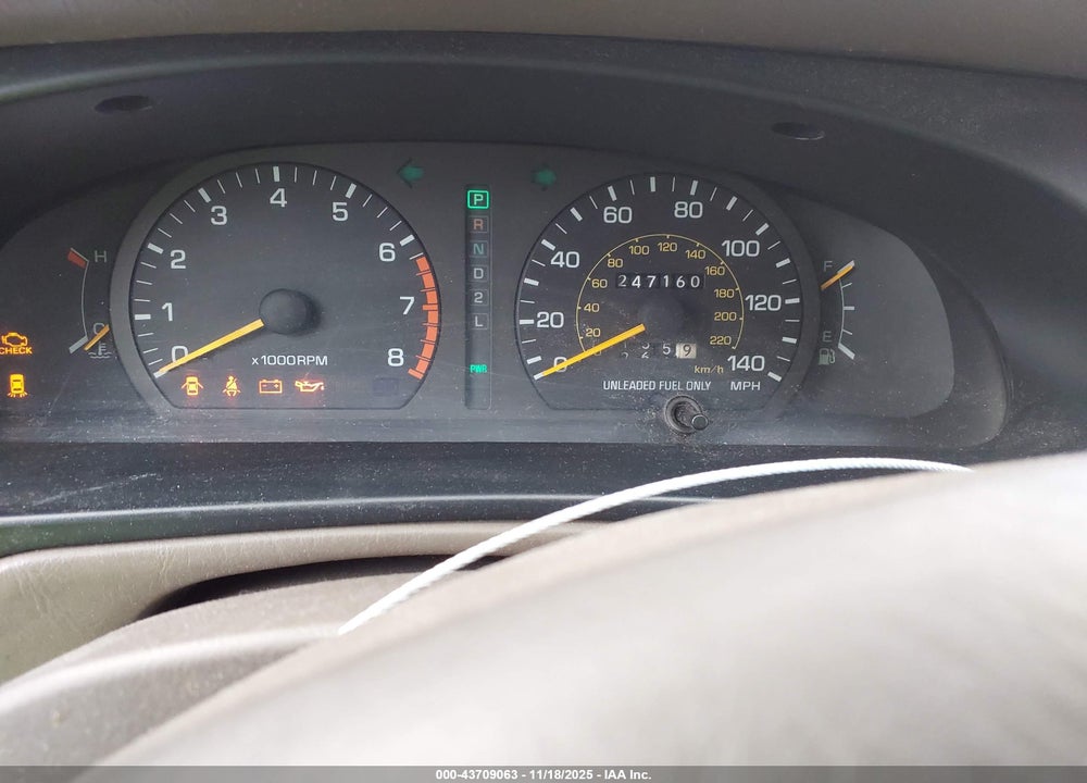 1994 TOYOTA CAMRY LE VIN: JT2SK12E4R0242216