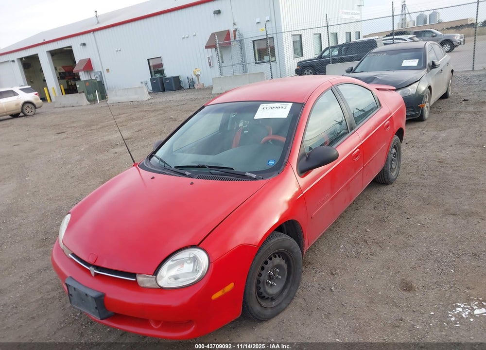 2000 PLYMOUTH NEON HIGHLINE VIN: 1P3ES46C3YD620676