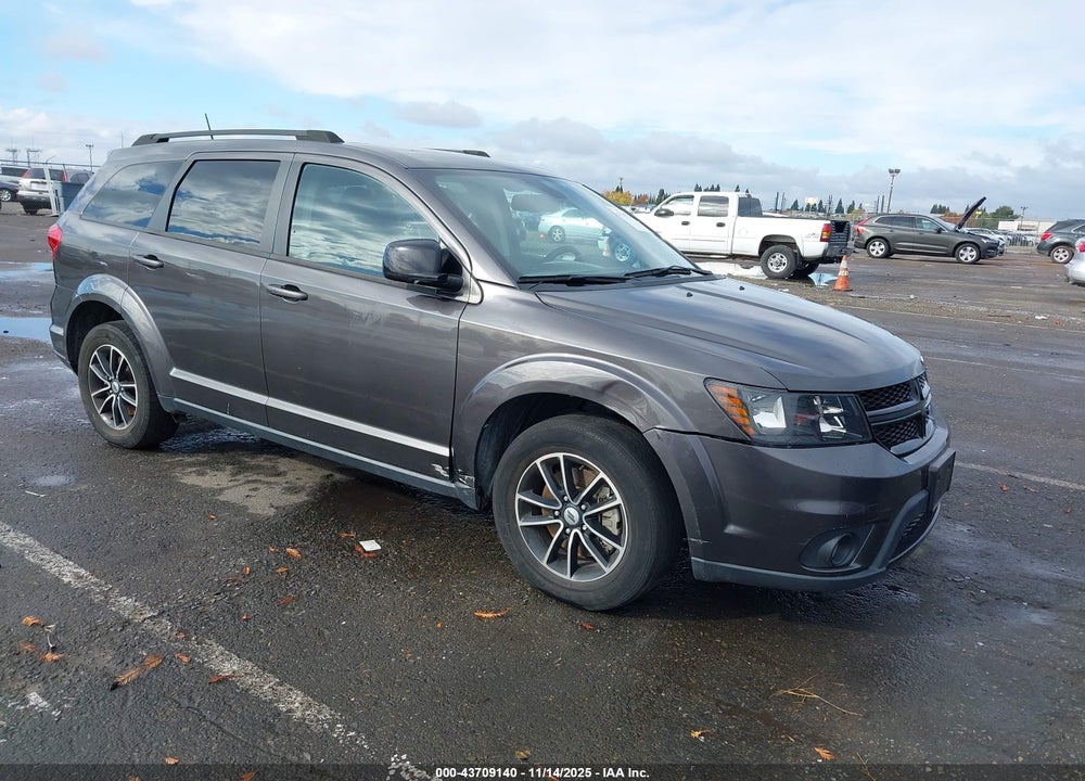 2019 DODGE JOURNEY SE VIN: 3C4PDCBB3KT756222