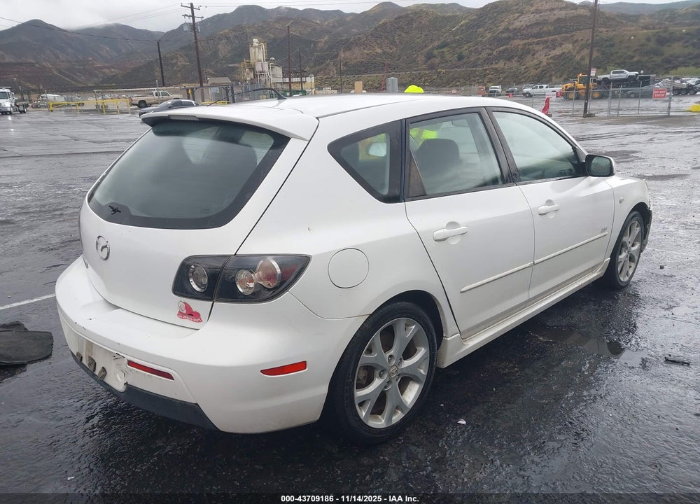 2007 MAZDA 3 S TOURING VIN: JM1BK344X71639654