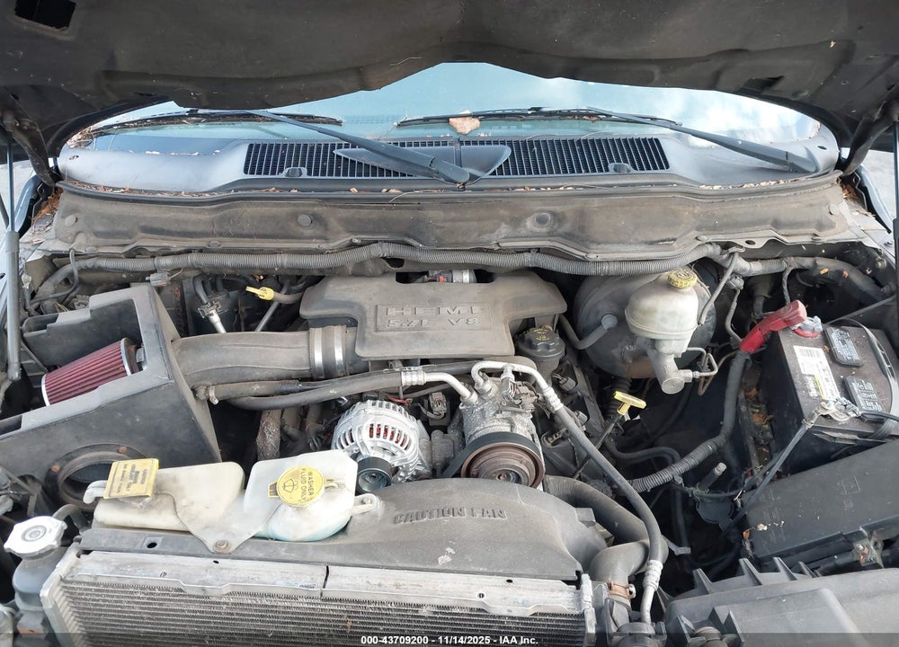2008 DODGE RAM 1500 VIN: 1D7HU18258J116390