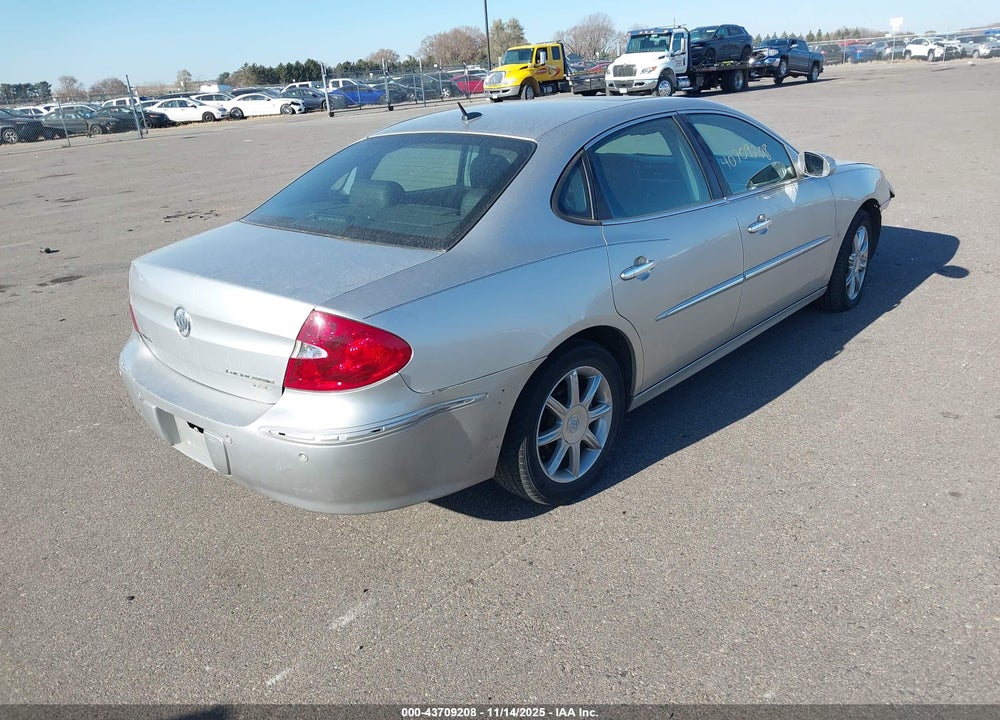 2006 BUICK LACROSSE CXS VIN: 2G4WE587161161220