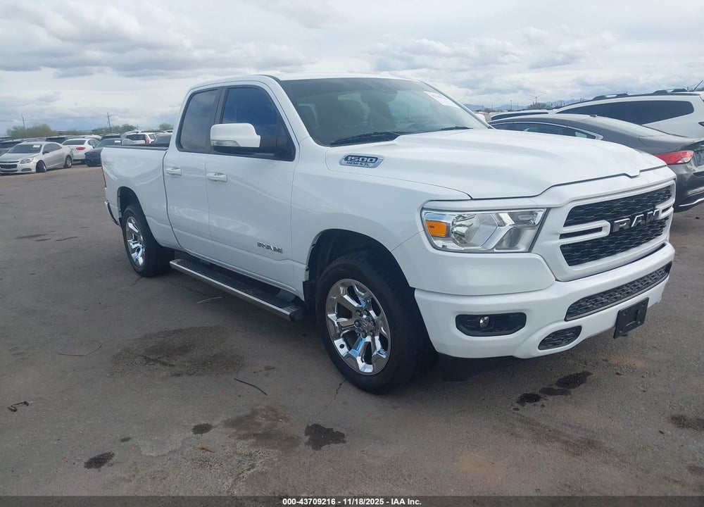 2022 RAM 1500 BIG HORN  4X2 6'4 BOX VIN: 1C6RREBT0NN425057