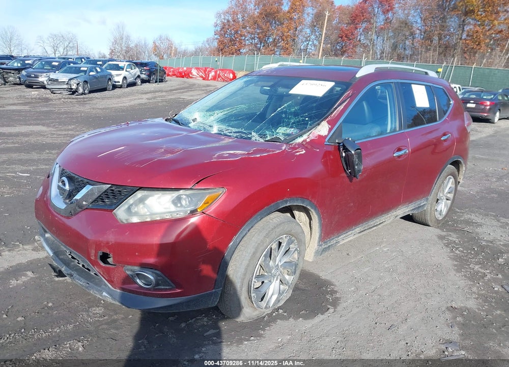 2015 NISSAN ROGUE SL VIN: 5N1AT2MV2FC787730
