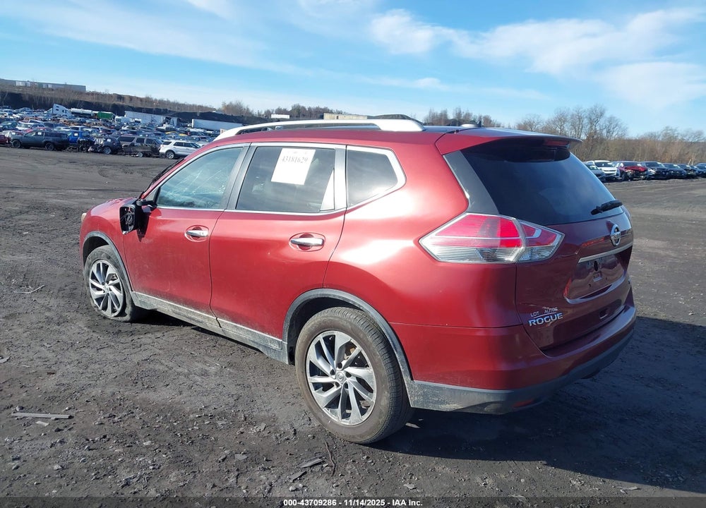 2015 NISSAN ROGUE SL VIN: 5N1AT2MV2FC787730