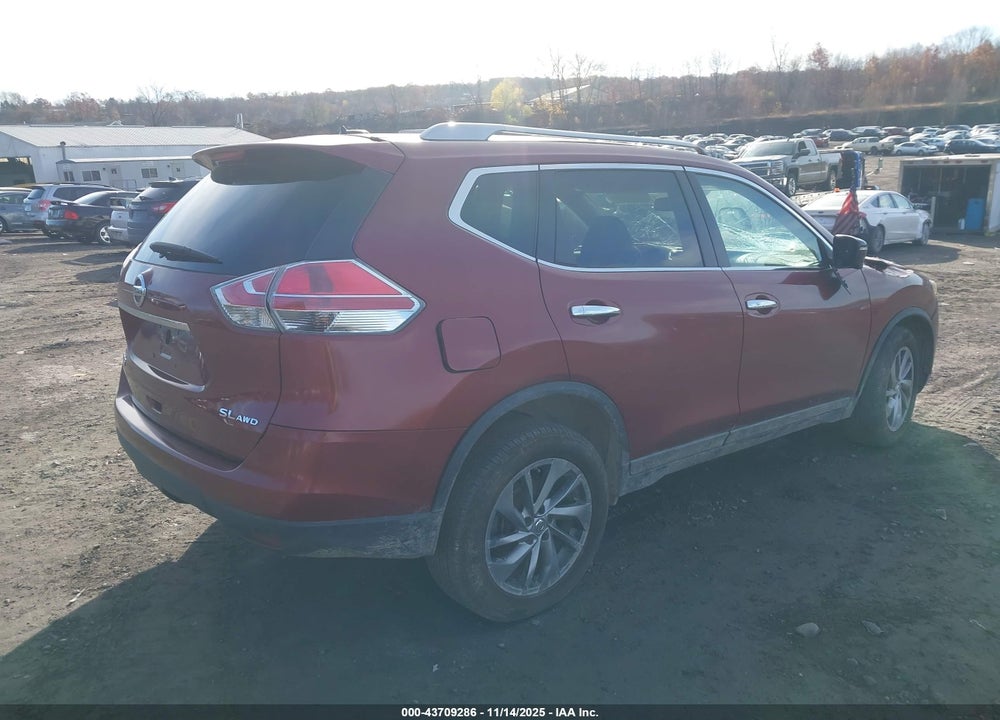 2015 NISSAN ROGUE SL VIN: 5N1AT2MV2FC787730