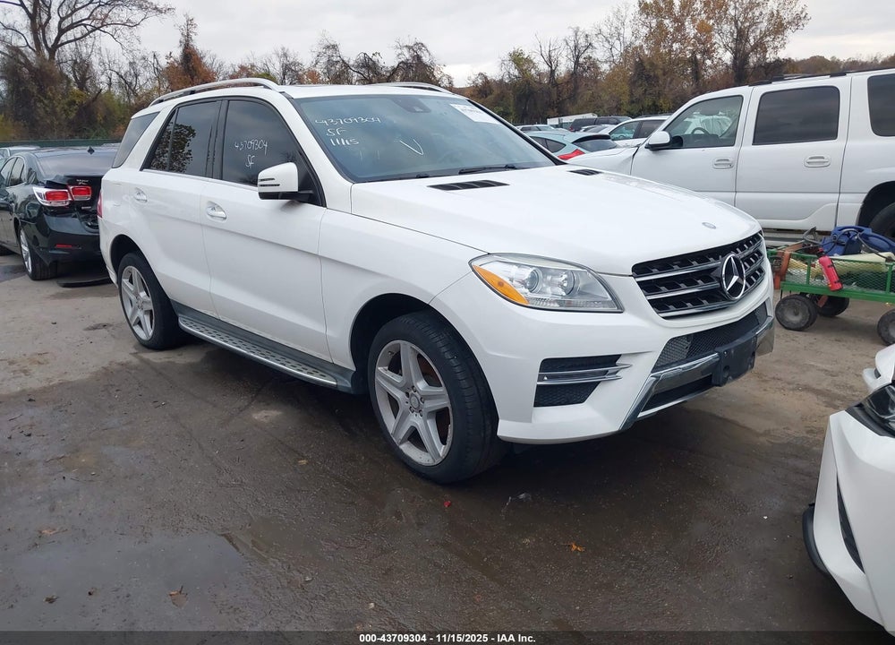 2015 MERCEDES-BENZ ML 350 4MATIC VIN: 4JGDA5HB8FA581585
