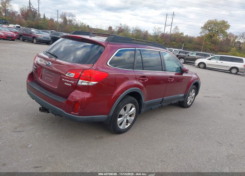 2011 SUBARU OUTBACK 2.5I LIMITED VIN: 4S4BRBKC3B3435562