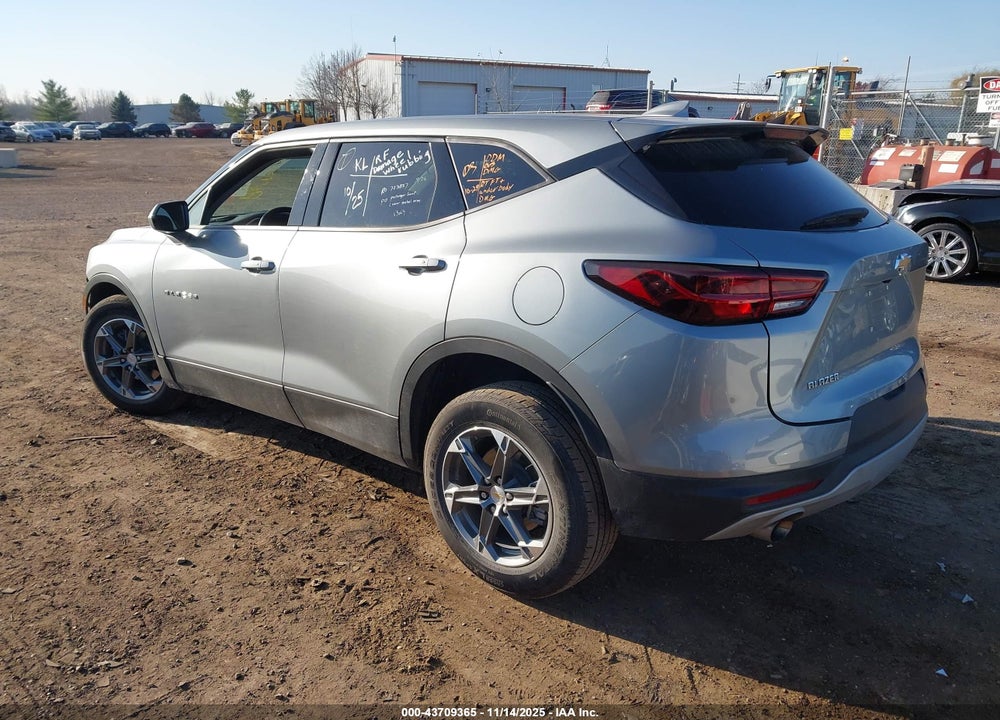 2025 CHEVROLET BLAZER FWD 2LT VIN: 3GNKBCR45SS198300