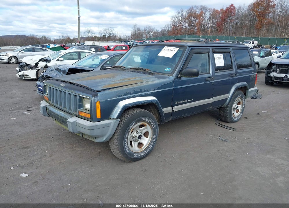 2001 JEEP CHEROKEE SPORT VIN: 1J4FF48S11L595621