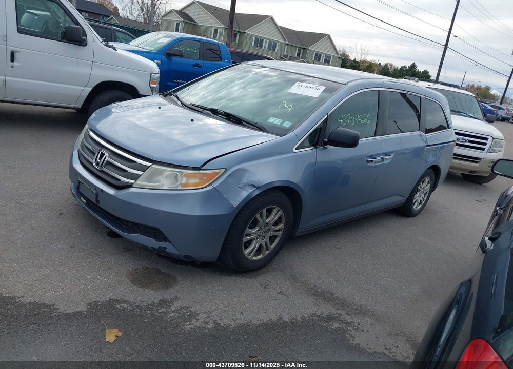 2011 HONDA ODYSSEY EX VIN: 5FNRL5H47BB037554