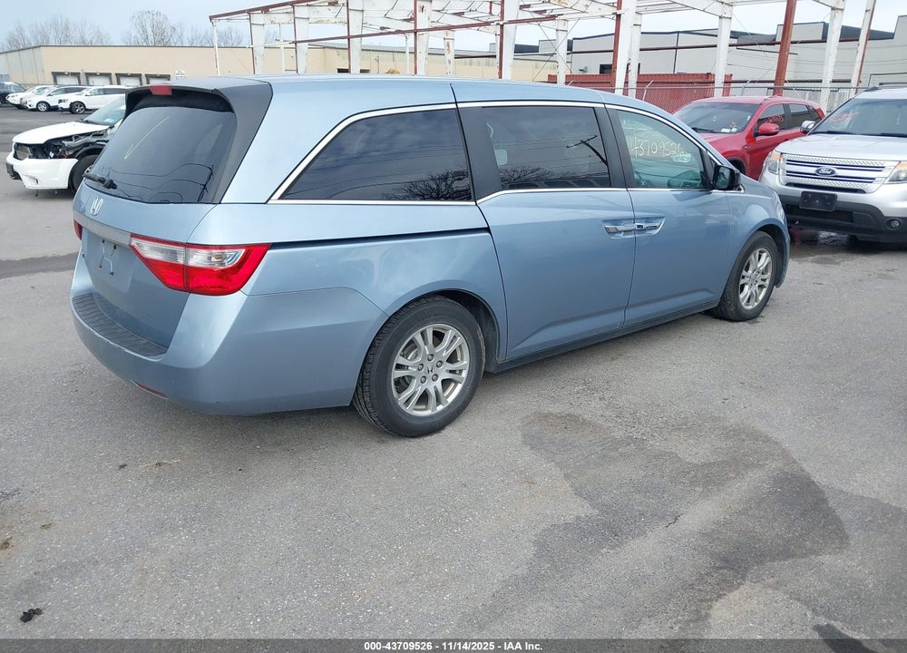 2011 HONDA ODYSSEY EX VIN: 5FNRL5H47BB037554