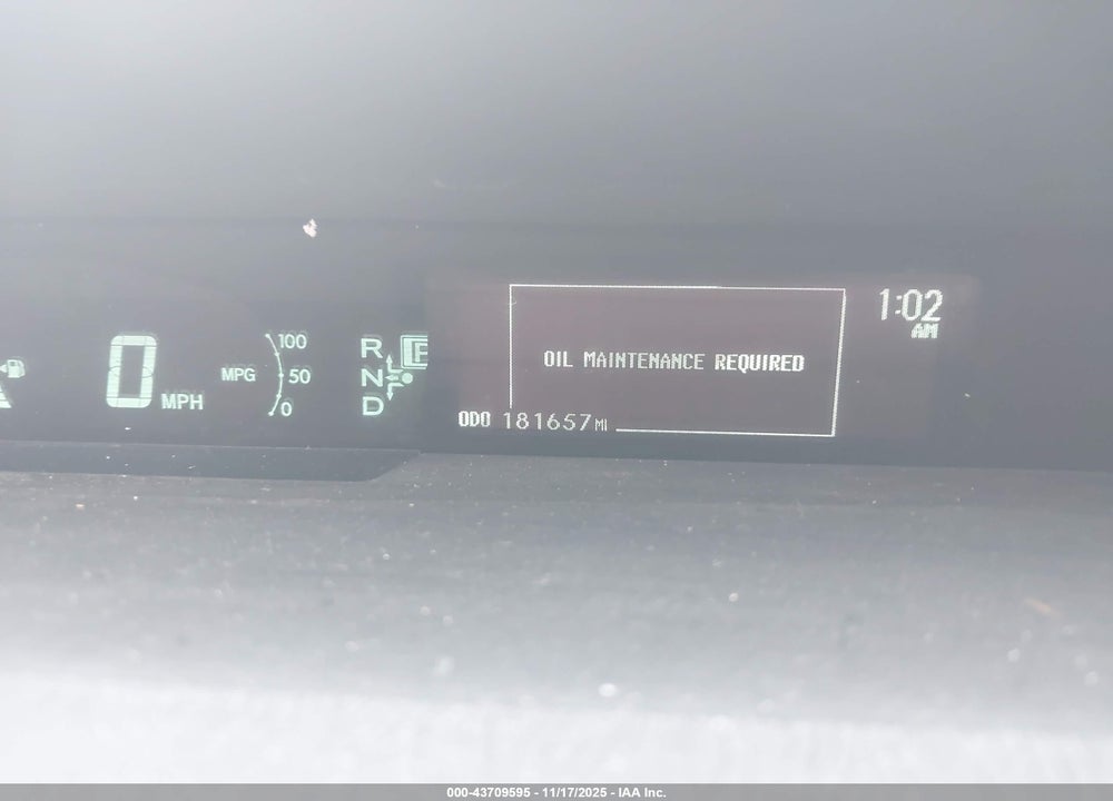 2011 TOYOTA PRIUS VIN: JTDKN3DU3B1369151